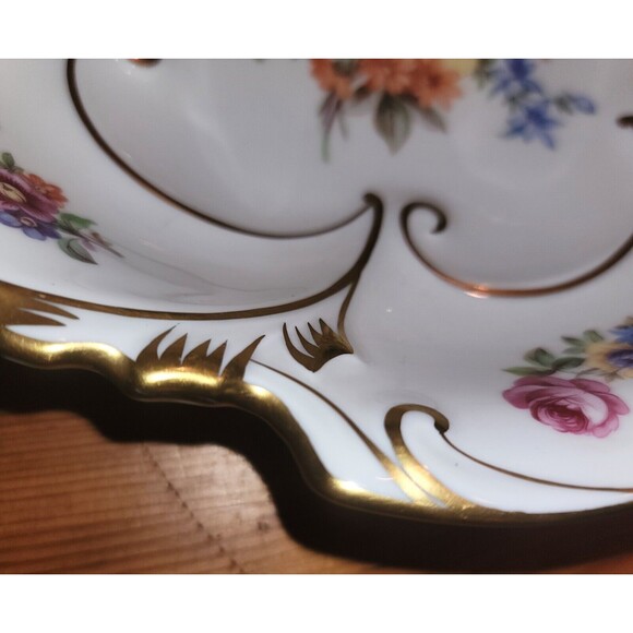 VTG GERMANY JLMENAU GRAF VON HENNEBERG Porzellan Fine Art Porcelain 40s Mint 9.5 - Picture 2 of 11